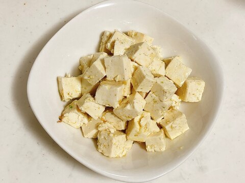 簡単！豆腐のチーズ風
